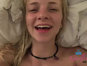 Riley Starlet's taut bod gets porked rock-hard and deep while getting her smoothly-shaven fuckbox penetrated POINT OF VIEW fashion