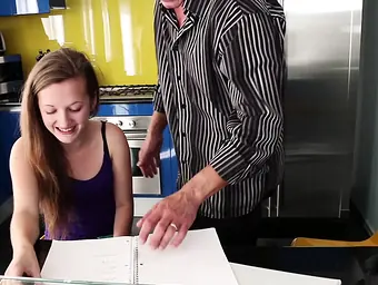 Puny 18yo nubile gets crazy with a firm man meat in her taut beaver