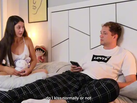 Stepbrother nails Cherry Stepsister and spunks in her tight fuckbox! Sharing couch with a shy teen and her big ass!