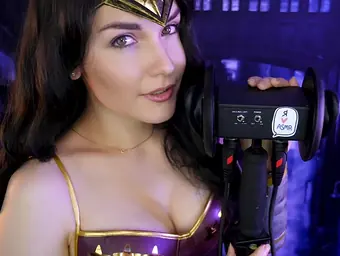 KittyKlaw ASMR Wonder Lady gobbling up and getting nailed by Flick Leaked