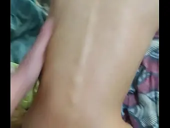 Step-daughter-in-law & step-daddy take turns screwing small teenage's cock-squeezing butt like there's no tomorrow